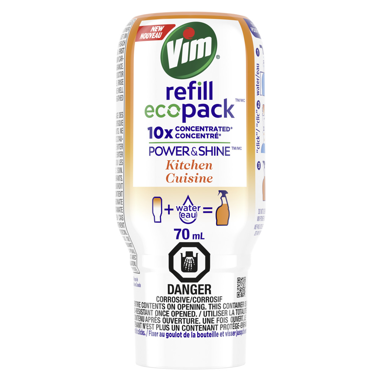 Vim® Refill EcoPack™ Power & Shine™ Kitchen packshot