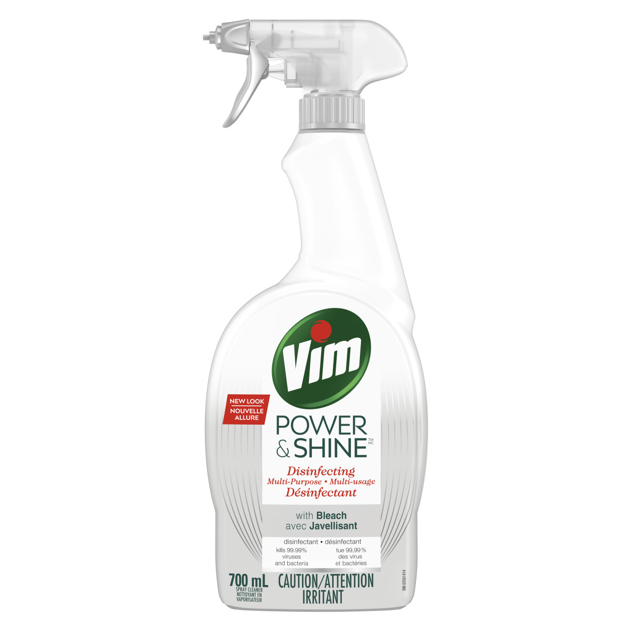 Vim® Power and Shine™ Multi-Purpose with Bleach Spray packshot