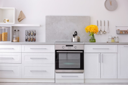 A sparkling clean kitchen